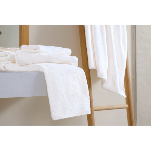 Полотенце махровое хлопковое "БАЛАНС" белое 50x90, GERMAN GRASS