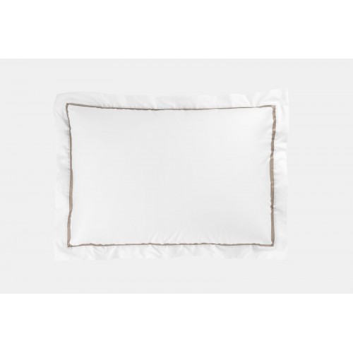 Наволочки с узкой отделкой "АЛЛЮР" альпийская карамель беж 50x70 (2шт), GERMAN GRASS