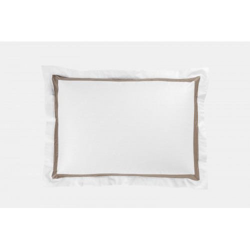 Наволочки с широкой отделкой "АЛЛЮР" альпийская карамель беж 50x70 (2шт), GERMAN GRASS