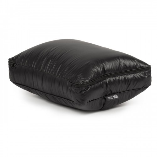 Дорожный плед-подушка пуховый черный 140x200, GERMAN GRASS