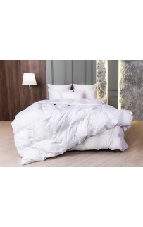 FD-1272 Одеяло пуховое "ВЕЙТ" в хлопковом сатине, теплое 160x220, GERMAN GRASS