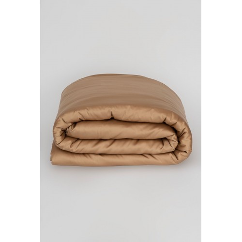 Пододеяльник тенсель "БРИЛЛИАНТ" песочный 150x200, GERMAN GRASS