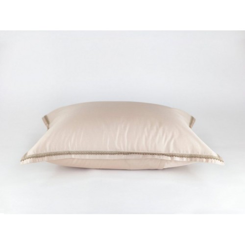 Наволочки "НОБИЛИС" бежевый тонкое кружево 70x70 (2шт), GERMAN GRASS