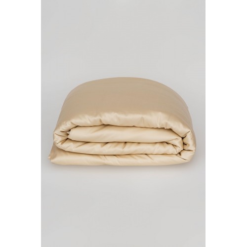 Пододеяльник тенсель "БРИЛЛИАНТ" бежевый 240x220, GERMAN GRASS