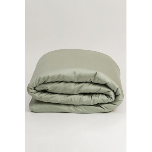Пододеяльник тенсель "БРИЛЛИАНТ" оливковый 160x220, GERMAN GRASS