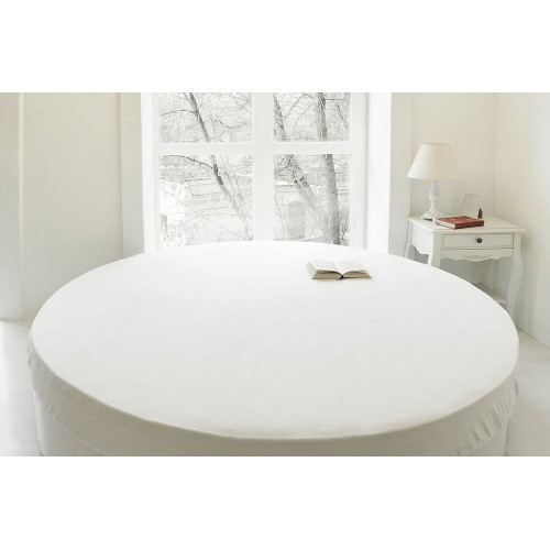 Простыня-чехол Palette Grass с юбкой круглая d-200х40