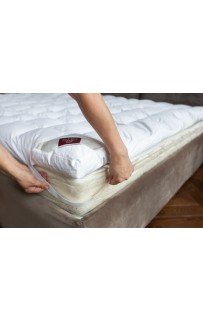 Наматрасник - топпер TOPPER WOOL GRASS теплый 160х200