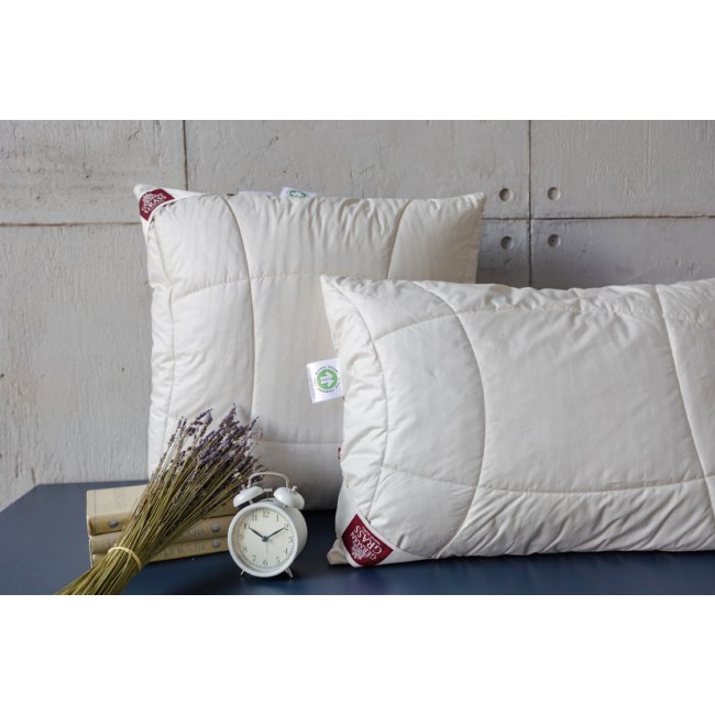 Подушка с натуральными волокнами конопли "НИХЕМП" регулируемая 50x90, GERMAN GRASS