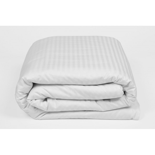 Пододеяльник "ПАЛЛАДА" белый страйп-сатин 200x220, GERMAN GRASS