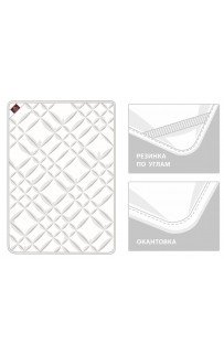 Наматрасник MATTRESS COTTONWASH GRASS легкий 140х200 Наматрасник MATTRESS COTTONWASH GRASS легкий 140х200