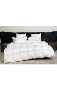 Подушка пуховая "КИНРОС" в тонком хлопковом сатине, средняя 50x70, GERMAN GRASS