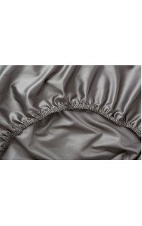 Простыня на резинке Graphite Allure Grass 180х200?40