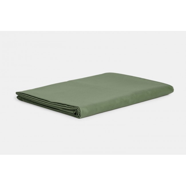 Простыня хлопок "АЛЛЮР" хвойный зеленый 240x260