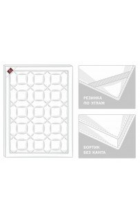 Наматрасник - топпер TOPPER WOOL GRASS теплый 90х200