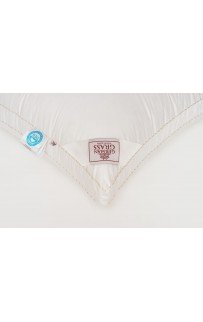 Подушка пуховая "КИНРОС" в тонком хлопковом сатине, средняя 50x70, GERMAN GRASS