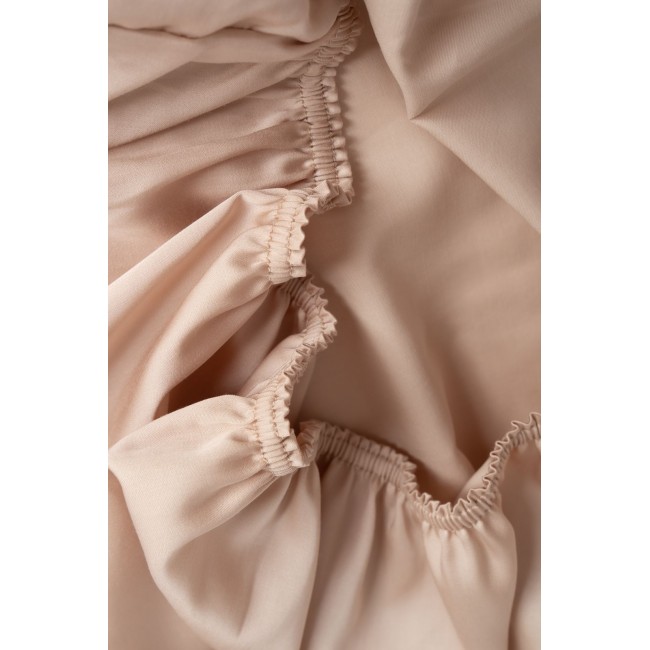 Простыня на резинке NOBLE TRADITIONS GLACE BEIGE GRASS 160х200х40