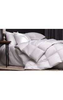 Одеяло "ЭЙДАР" с пухом арктической гаги в хлопковом батисте, легкое 260x240, GERMAN GRASS