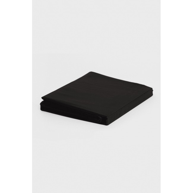 Простыня "БЛИССЕН" цвет черный бриллиант 260x280, GERMAN GRASS