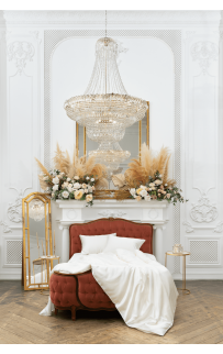 Простыня CREAMY WHITE GRASS 260х280