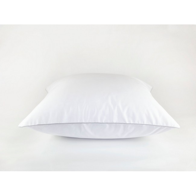 Наволочки "НОБИЛИС" белый с жемчужным кантом 70x70 (2шт), GERMAN GRASS