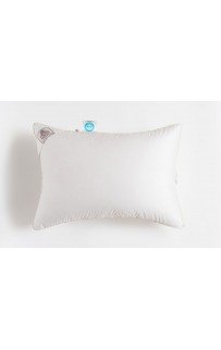 Подушка пуховая "КИНРОС" в тонком хлопковом сатине, средняя 50x70, GERMAN GRASS