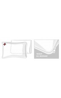 Подушка с эффектом памяти "МЕМОРИ" с шелком упругая 50x70, GERMAN GRASS