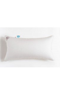 Подушка пуховая "КИНРОС" трехкамерная в тонком хлопковом сатине, средняя 50x90, GERMAN GRASS