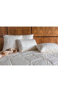 Подушка с органическим хлопком "ОРИДЖИ" регулируемая 70x70, GERMAN GRASS