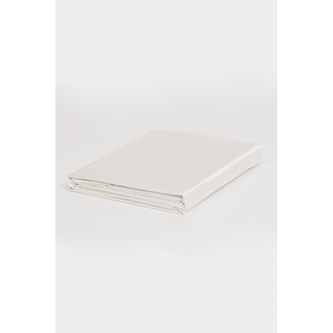 Простыня "БЛИССЕН" цвет кремовый белый 260x280, GERMAN GRASS