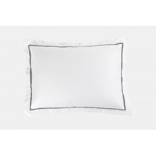 Наволочки с узкой отделкой "АЛЛЮР" альпийский графит 50х70 (2шт), GERMAN GRASS