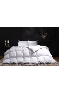 Одеяло "ЭЙДАР" с пухом арктической гаги в хлопковом батисте, легкое 260x240, GERMAN GRASS