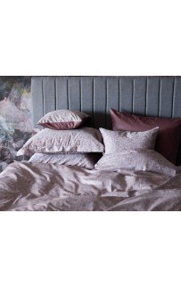 Подушка-думочка "СИЯНИЕ" сливовый 40x40, GERMAN GRASS