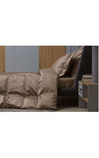 Пододеяльник хлопок "АЛЛЮР" карамельный бежевый 240x220, GERMAN GRASS