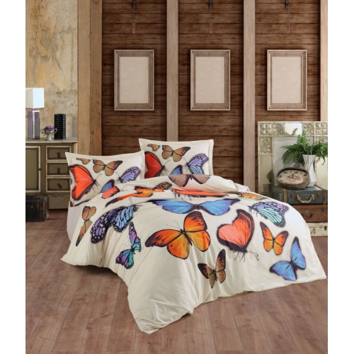 Постельное белье "Карвен" Digital print  ранфорс евро N122 R-008 (Акция)