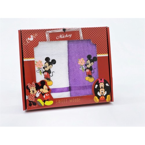 Полотенце кухонное KARVEN "Mickey" махра 40*60 2 шт. НМ 588