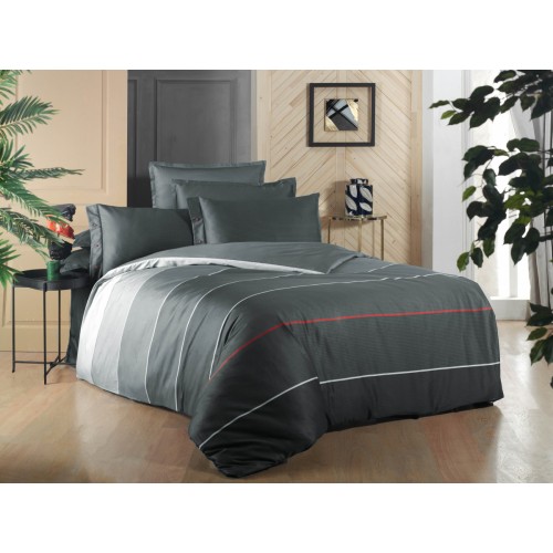 Постельное белье Sarev BENJAMIN Сатин 1,5 сп.v1/Siyah