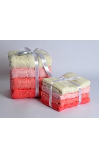 Полотенце "Серамик" бамбу 50*90 4шт. Н 1372 (Акция)