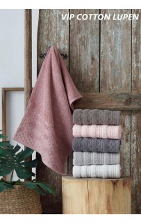 Полотенце Карвен Vip Cotton "Lupen" 50*90 6шт.махра Н 3199