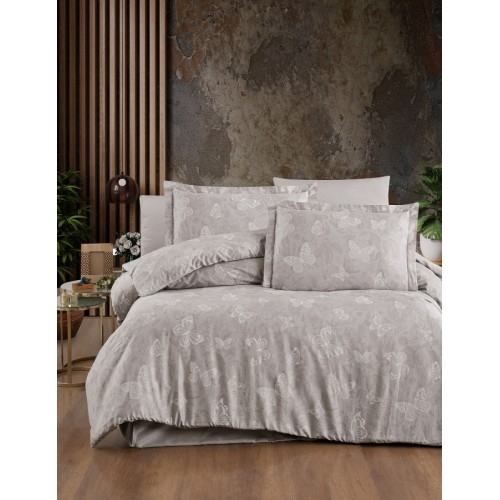 Постельное белье "Карвен" сатин семейное Karlis Raindrops