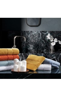 Полотенце Zebra casa "MIEL " 50*90 1шт. махра Н 1009 синий