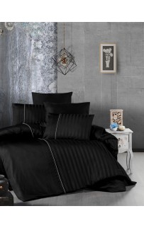 Постельное белье КАРВЕН сатин Де Люкс N044 Modalife Black