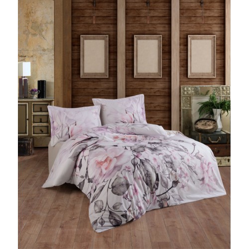 Постельное белье "Карвен" Digital print  ранфорс евро N122 R-001 (Акция)