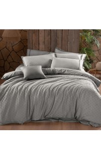 Постельное белье Sarev Mood Comfort жатый хлопок 1.5 сп. N246 MARBELLA v2/Gri