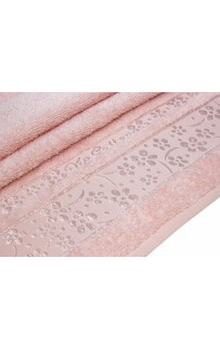 Полотенце Карвен Vip Cotton "ORKIDE" 50*90 6шт.махра H 3282