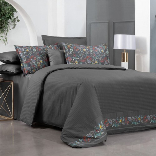 Постельное белье Sarev Сатин евро.N140 TIROL v1/GRI