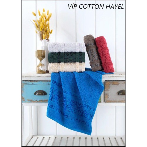 Полотенце Карвен "Hayal" 50*90 6шт.махра Н 3127