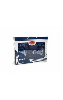 Полотенце в коробке Карвен " Golf" махра 50*90/70*140 HS 1551