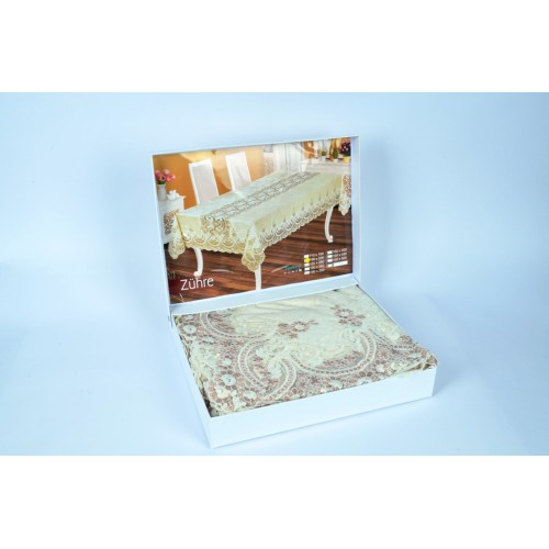 Скатерть "ZUHRE" 160*220 c круж. М 408