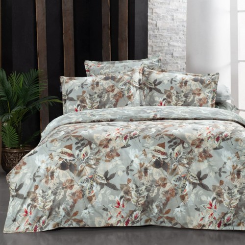 Постельное белье Sarev семейное сатин N083 EMILY v2/GRI