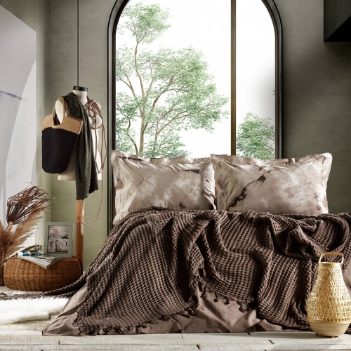 Комплект Zebra "LOFT "пике евро PT 332 v 11 коричневый (АКЦИЯ)